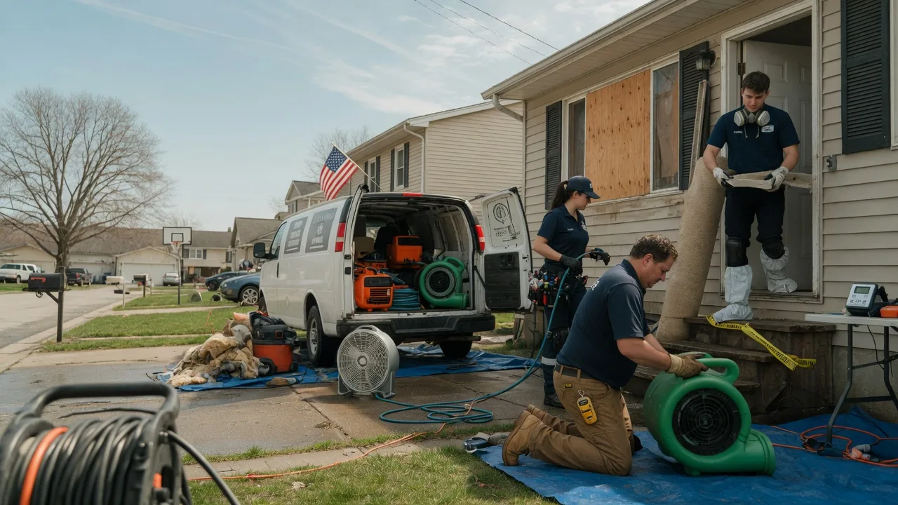 Water Damage Restoration in Bronte, TX near me